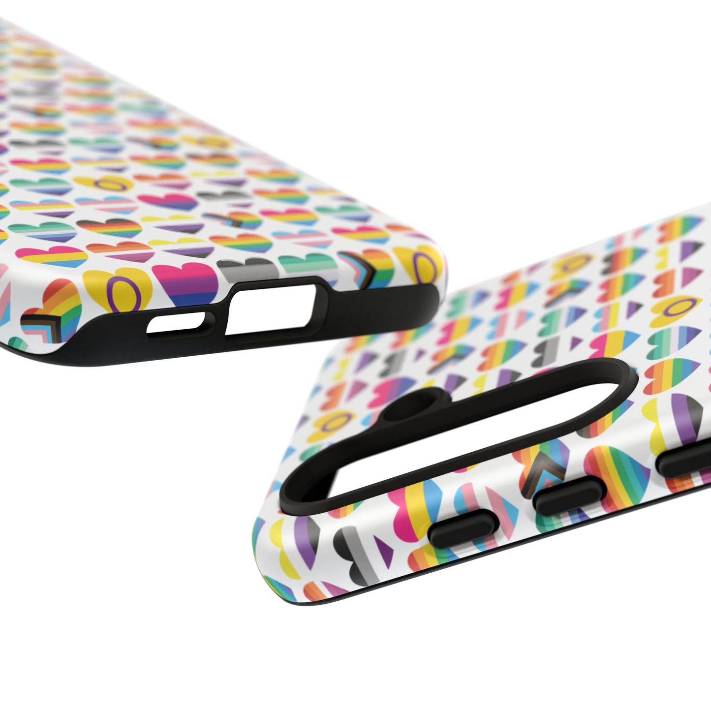 “heart of diversity" – bright edition – android tough phone case