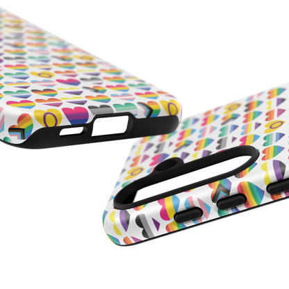 “Heart of Diversity" – Bright Edition – Android Tough Phone Case
