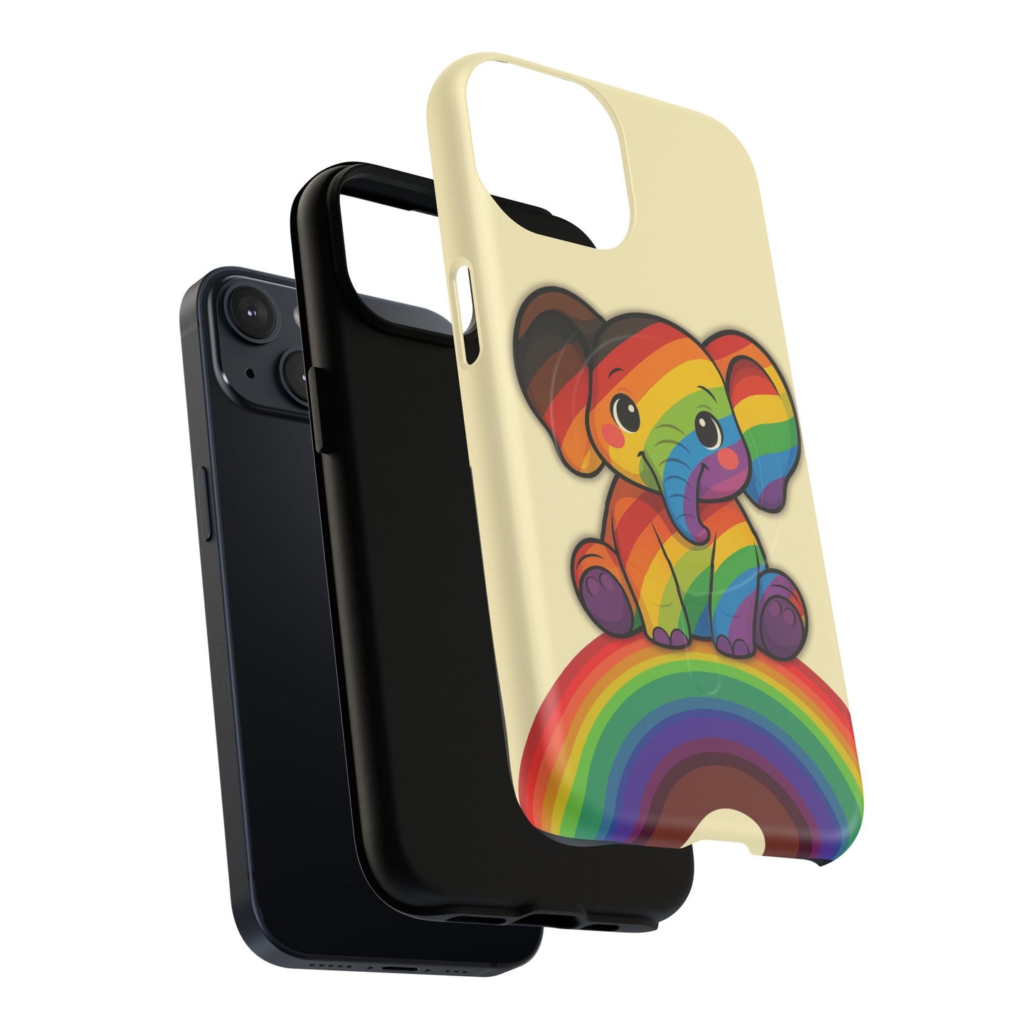 "jumbo joy" – philadelphia pride elephant magsafe® iphone tough case