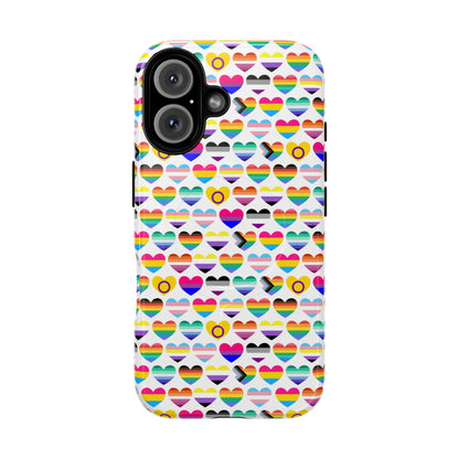 “Heart of Diversity” – Bright Edition – MagSafe® iPhone Tough Case