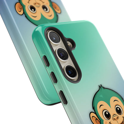 "Monkey Love" – Gay [MLM] Pride Android Tough Phone Case
