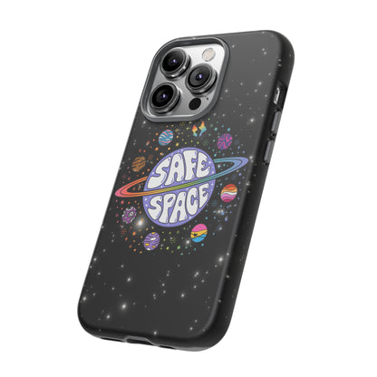 "Safe Space" LGBTQIA+ Pride Galaxy Android Tough Phone Case