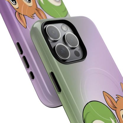 "Queeriosity"– Genderqueer Pride Squirrel MagSafe® iPhone Case