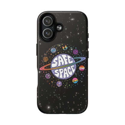 "Safe Space" LGBTQIA+ Pride Galaxy MagSafe® iPhone Case