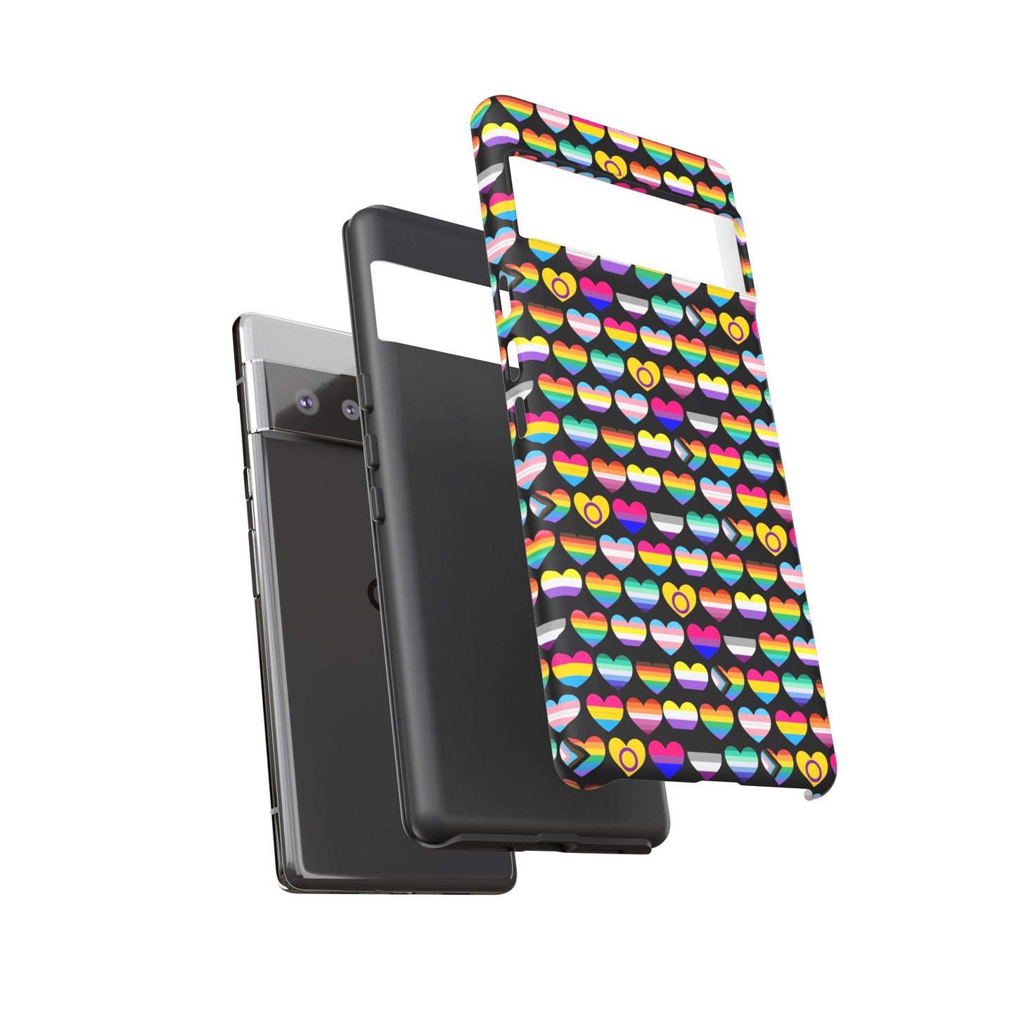 “heart of diversity" – bold edition – android tough phone case