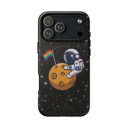 "Cosmic Queer" LGBTQIA+ Astronaut MagSafe® iPhone Tough Case
