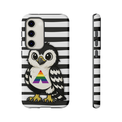 "Fly with Pride" – LGBTQIA+ Ally Pride Hawk Android Tough Phone Case