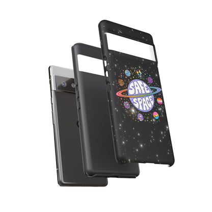 "Safe Space" LGBTQIA+ Pride Galaxy Android Tough Phone Case