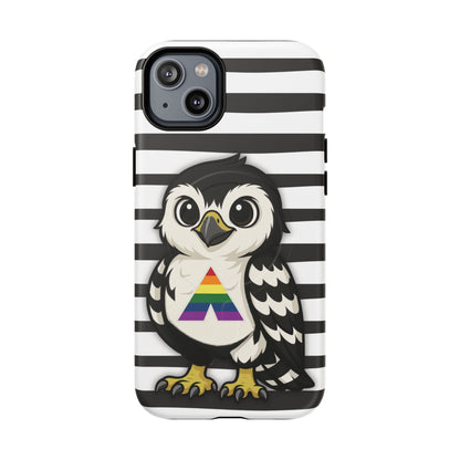 "Fly with Pride" – LGBTQIA+ Ally Pride Hawk MagSafe® iPhone Tough Case