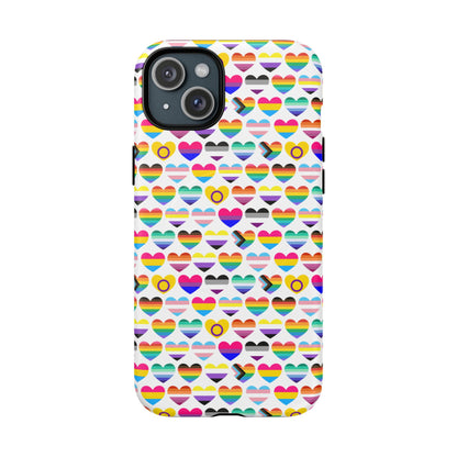 “Heart of Diversity” – Bright Edition – MagSafe® iPhone Tough Case