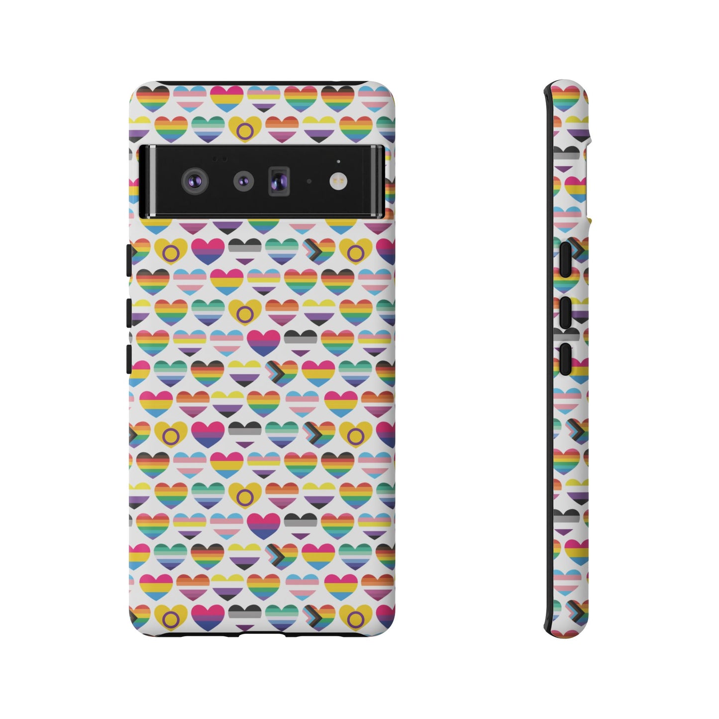 “heart of diversity" – bright edition – android tough phone case