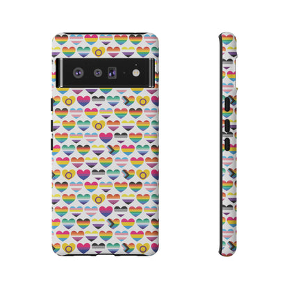 “Heart of Diversity" – Bright Edition – Android Tough Phone Case