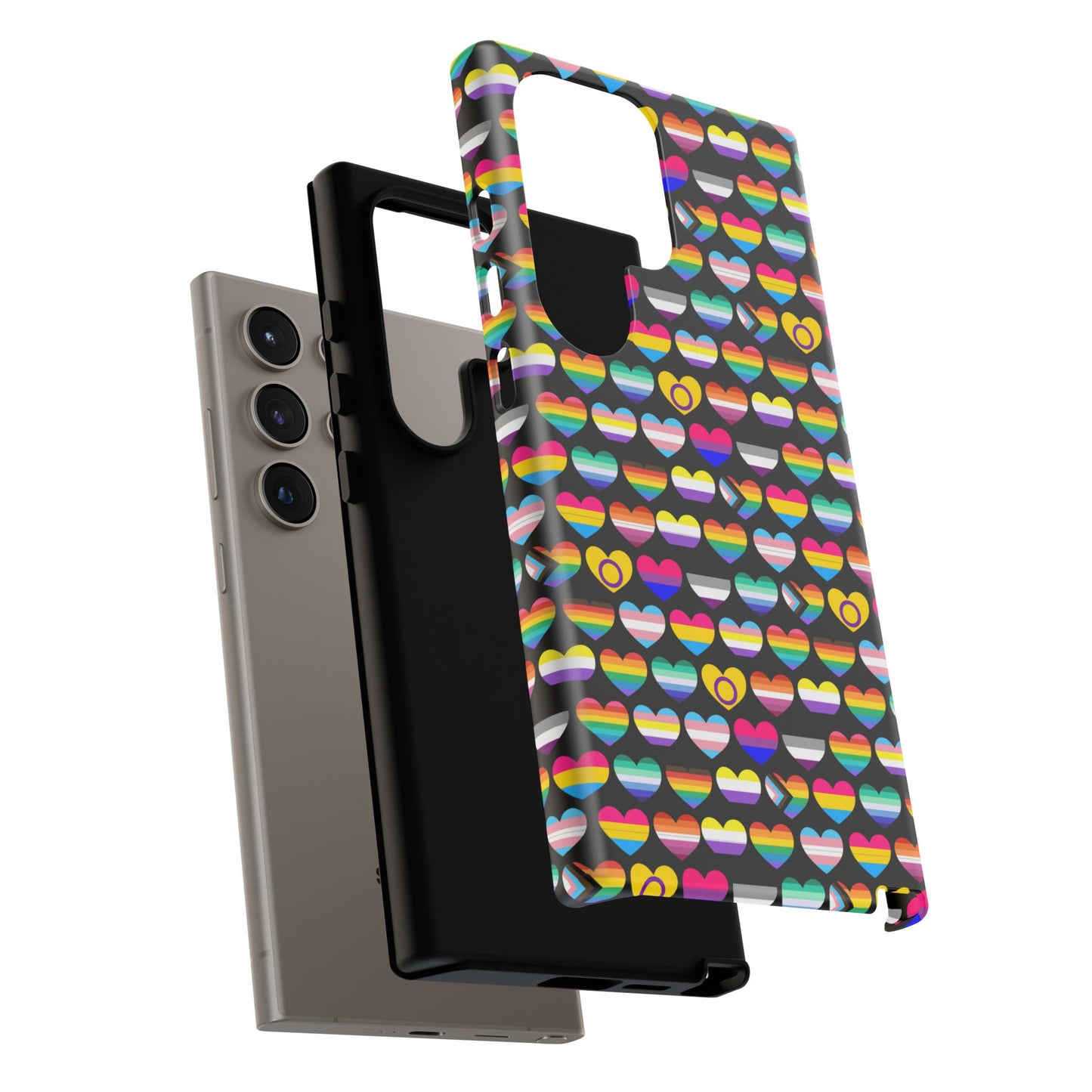 “heart of diversity" – bold edition – android tough phone case