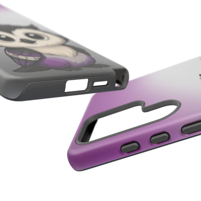 "Ace-Wise" – Asexual Pride Owl Android Tough Phone Case