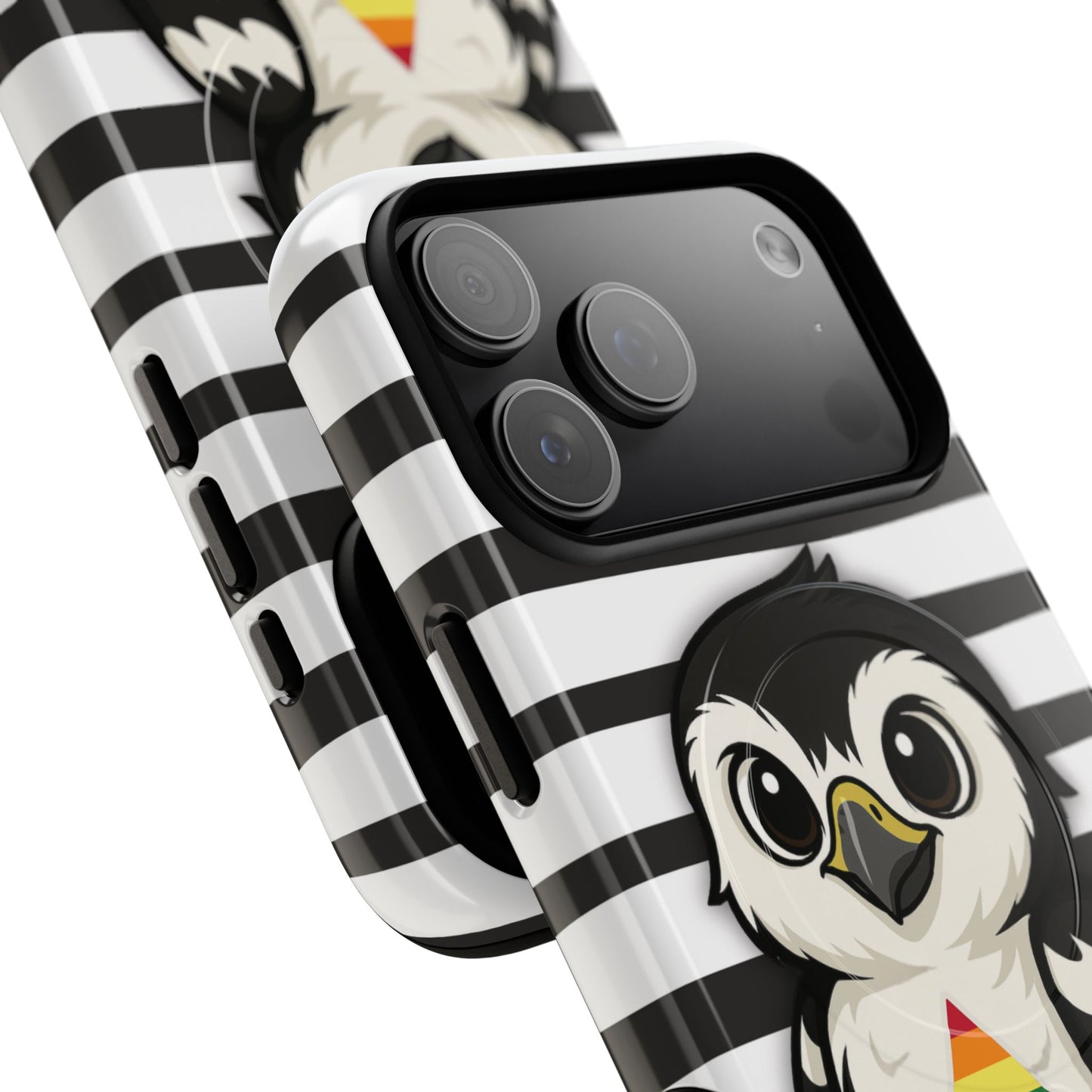 "fly with pride" – lgbtqia+ ally pride hawk magsafe® iphone tough case