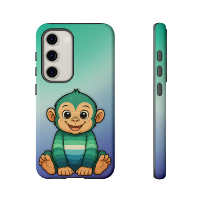 "Monkey Love" – Gay [MLM] Pride Android Tough Phone Case