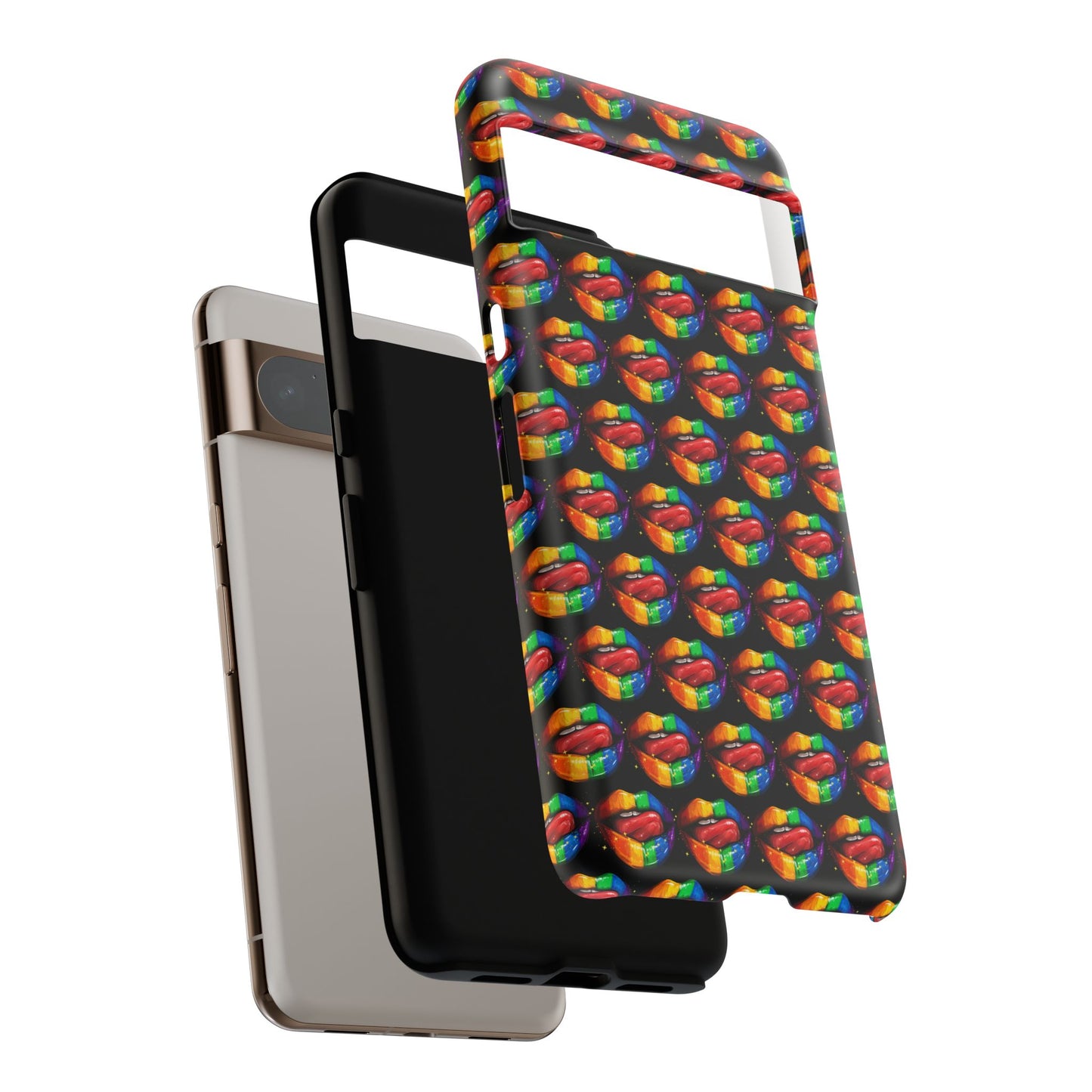 "taste the rainbow" android tough phone case