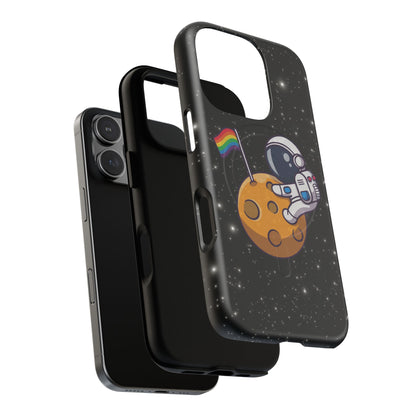 "Cosmic Queer" LGBTQIA+ Astronaut MagSafe® iPhone Tough Case