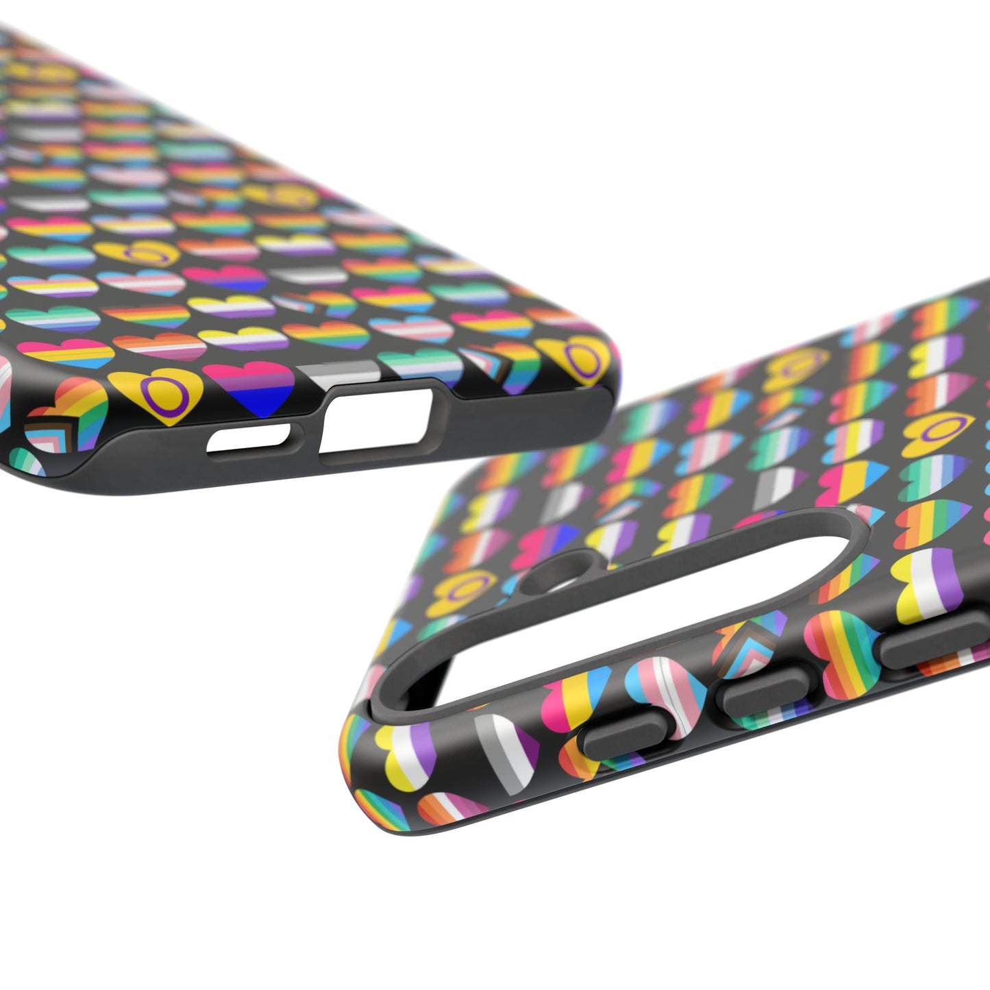 “heart of diversity" – bold edition – android tough phone case