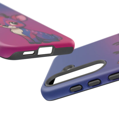 “Bi-Design” – Bisexual Pride Doe Android Tough Phone Case