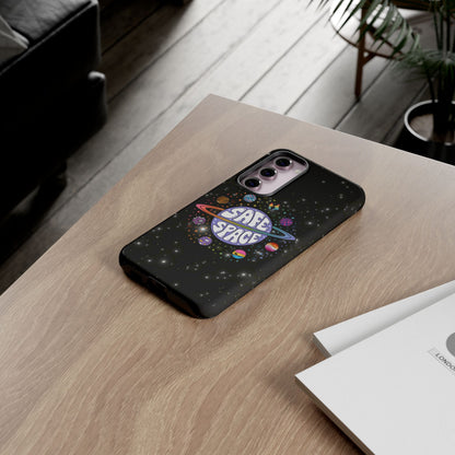 "Safe Space" LGBTQIA+ Pride Galaxy Android Tough Phone Case