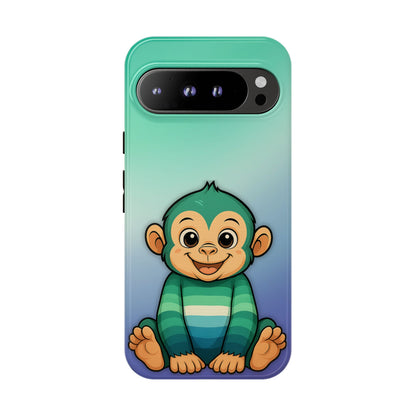 "Monkey Love" – Gay [MLM] Pride Android Tough Phone Case