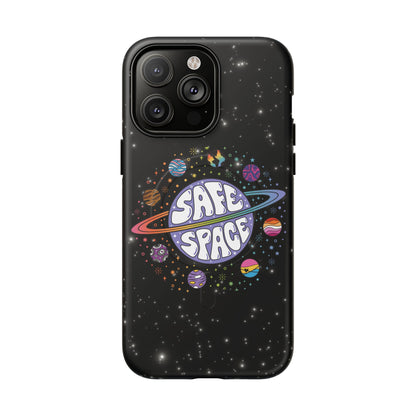 "Safe Space" LGBTQIA+ Pride Galaxy MagSafe® iPhone Case