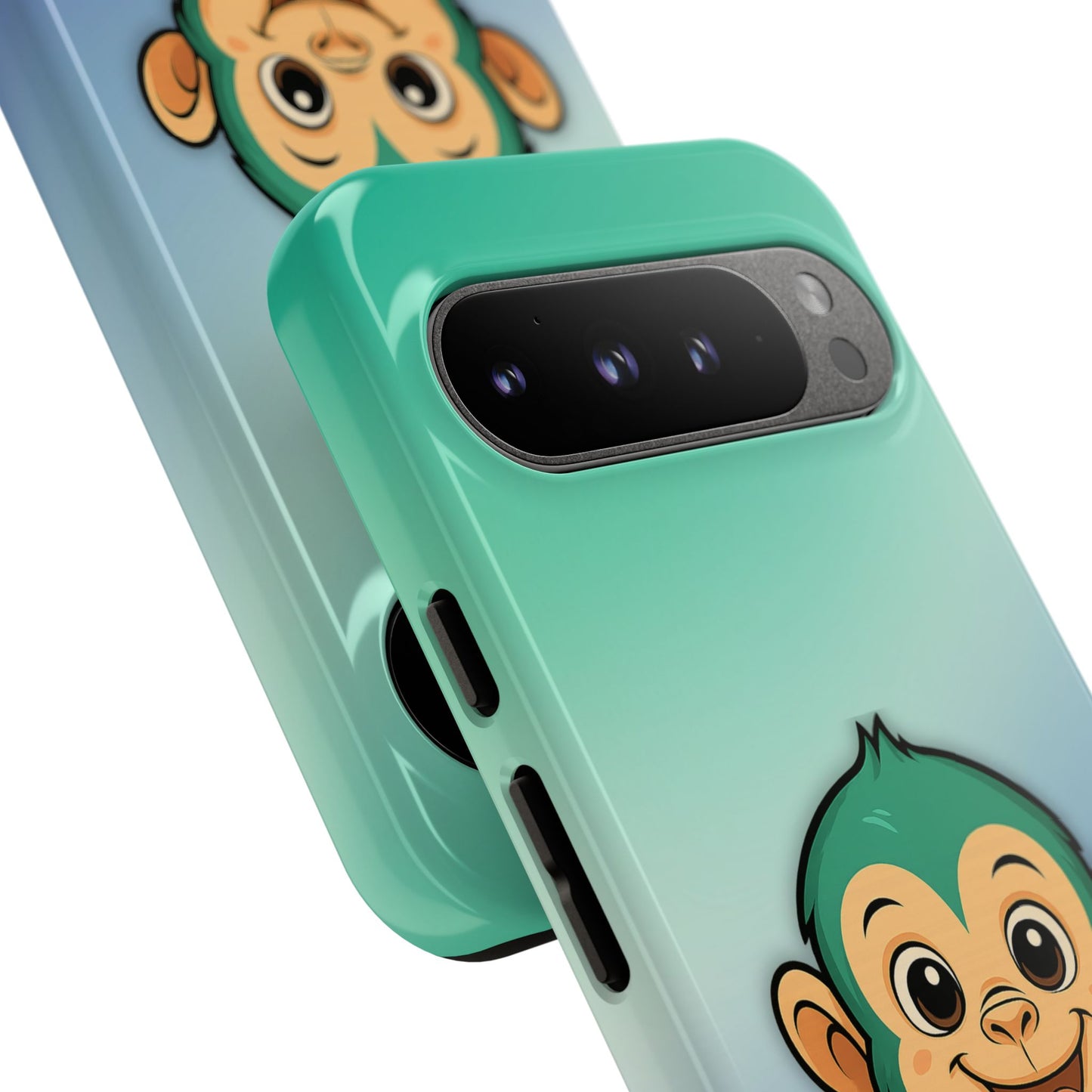 "monkey love" – gay [mlm] pride android tough phone case