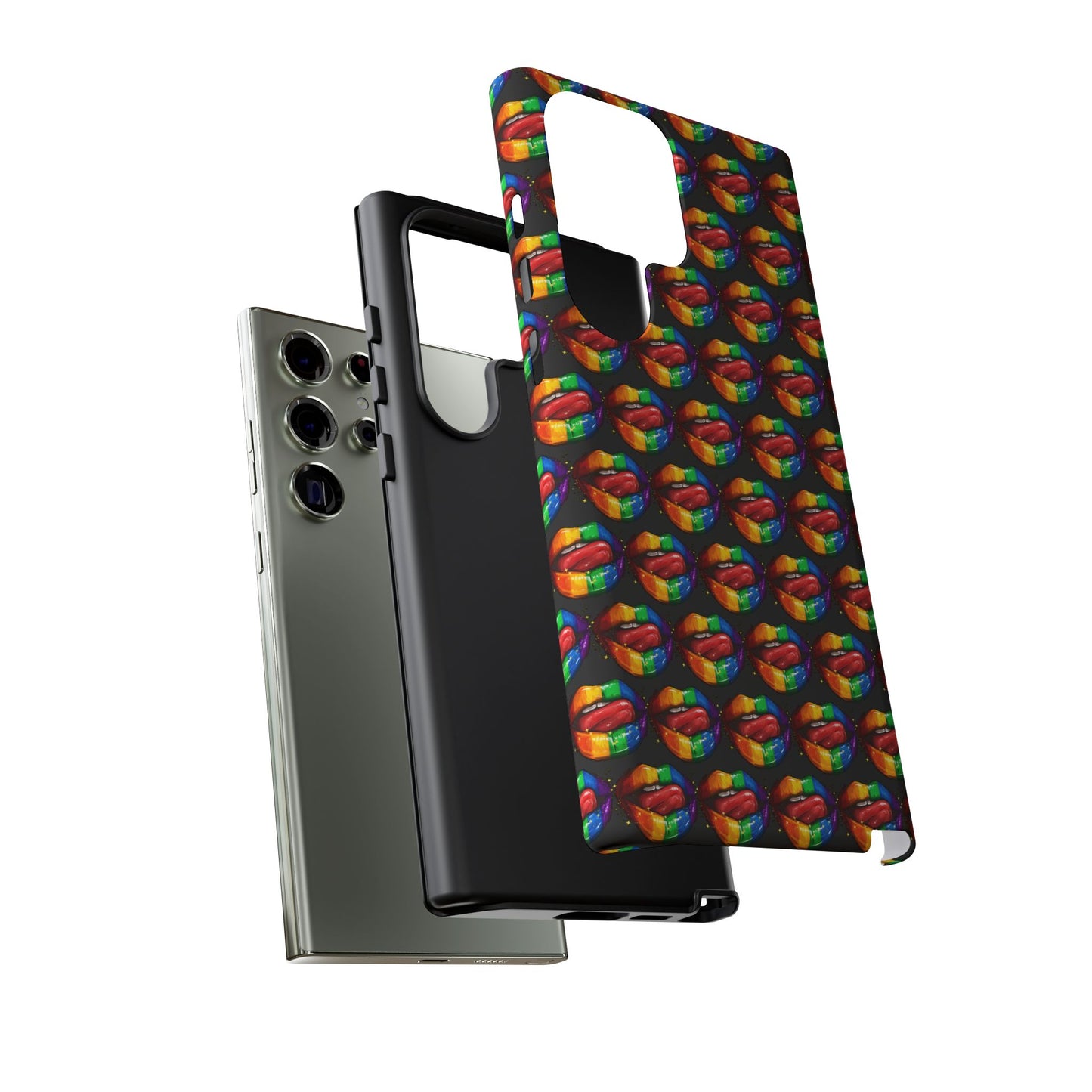 "taste the rainbow" android tough phone case