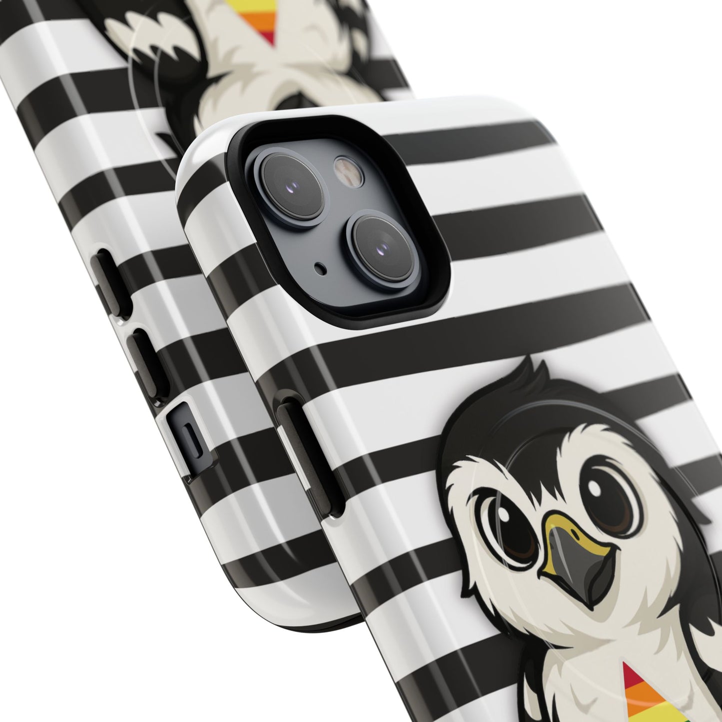 "fly with pride" – lgbtqia+ ally pride hawk magsafe® iphone tough case