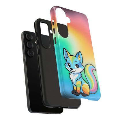 "Queer as a Fox" – Queer Pride Fox Android Tough Phone Case