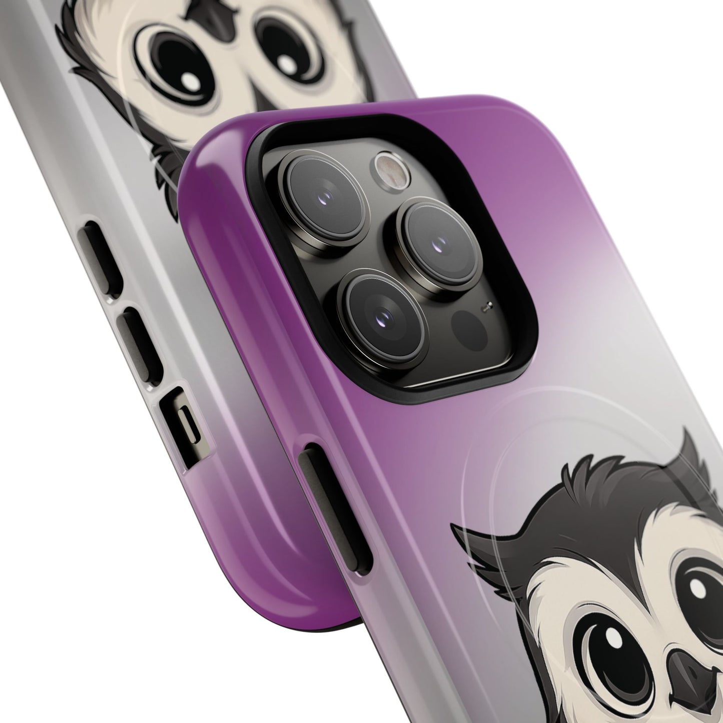 "ace-wise" – asexual pride owl magsafe® iphone tough case