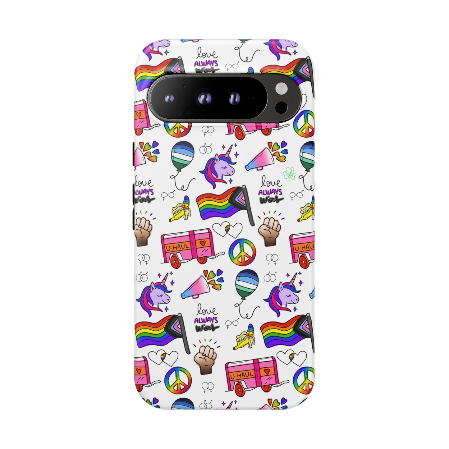 "identity mix" lgbtqia+ collage android tough phone case