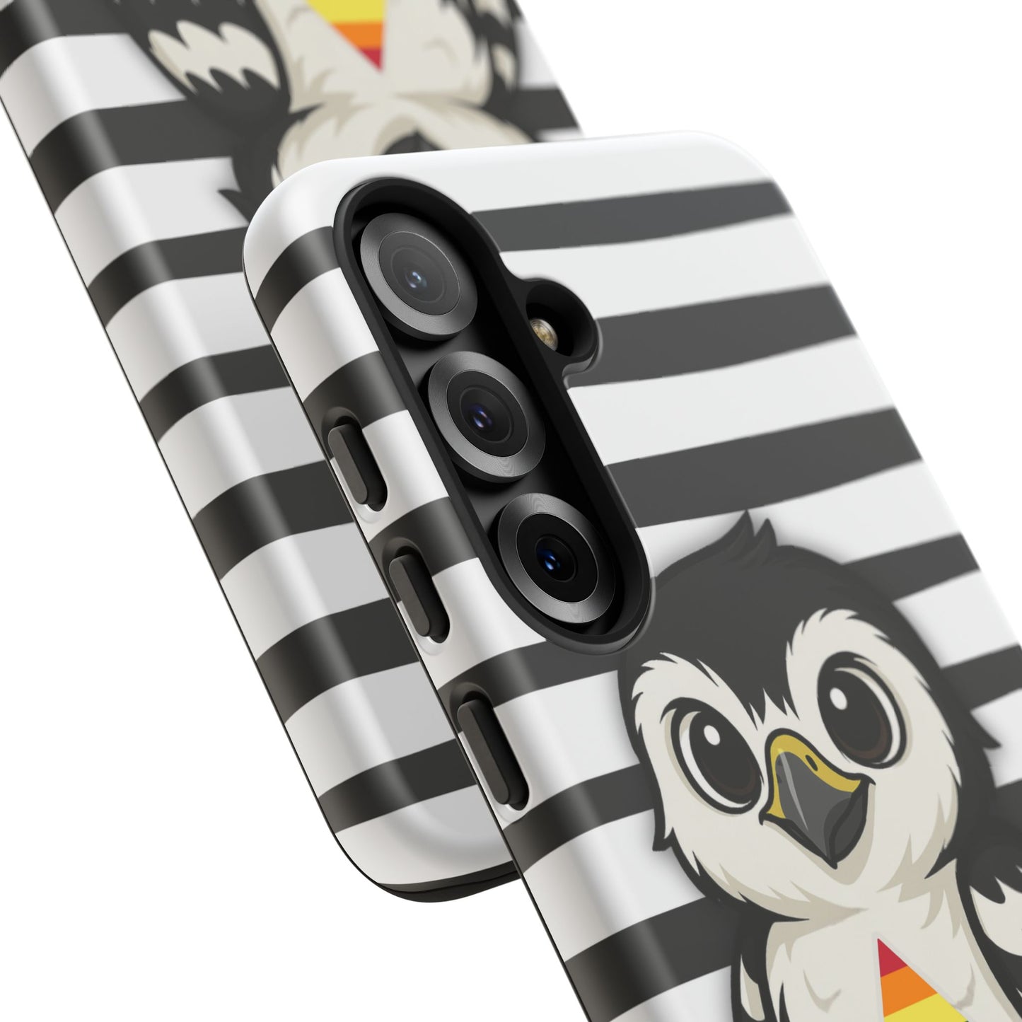 "fly with pride" – lgbtqia+ ally pride hawk android tough phone case