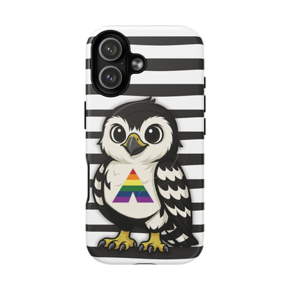 "Fly with Pride" – LGBTQIA+ Ally Pride Hawk MagSafe® iPhone Tough Case