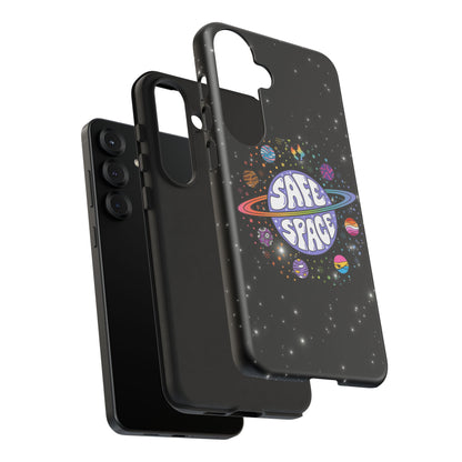 "Safe Space" LGBTQIA+ Pride Galaxy Android Tough Phone Case