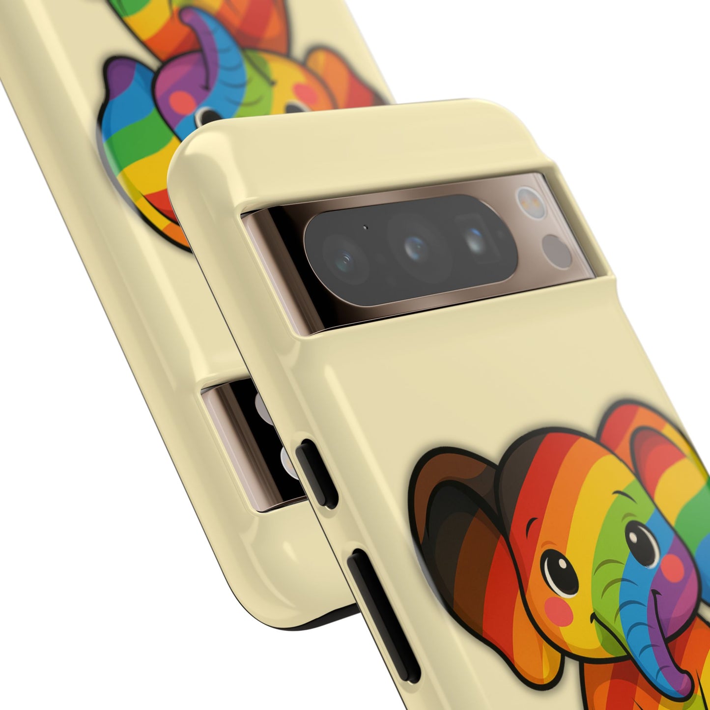 "jumbo joy" – philadelphia pride elephant android tough phone case