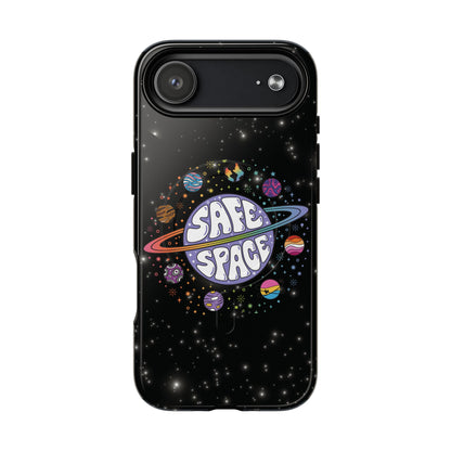 "Safe Space" LGBTQIA+ Pride Galaxy MagSafe® iPhone Case