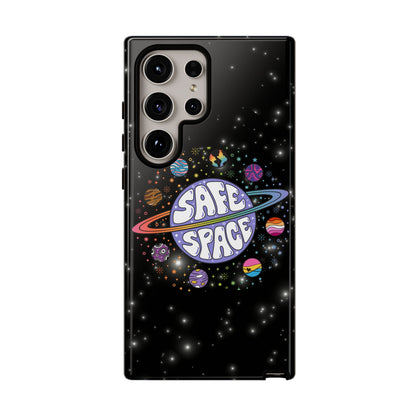 "Safe Space" LGBTQIA+ Pride Galaxy Android Tough Phone Case