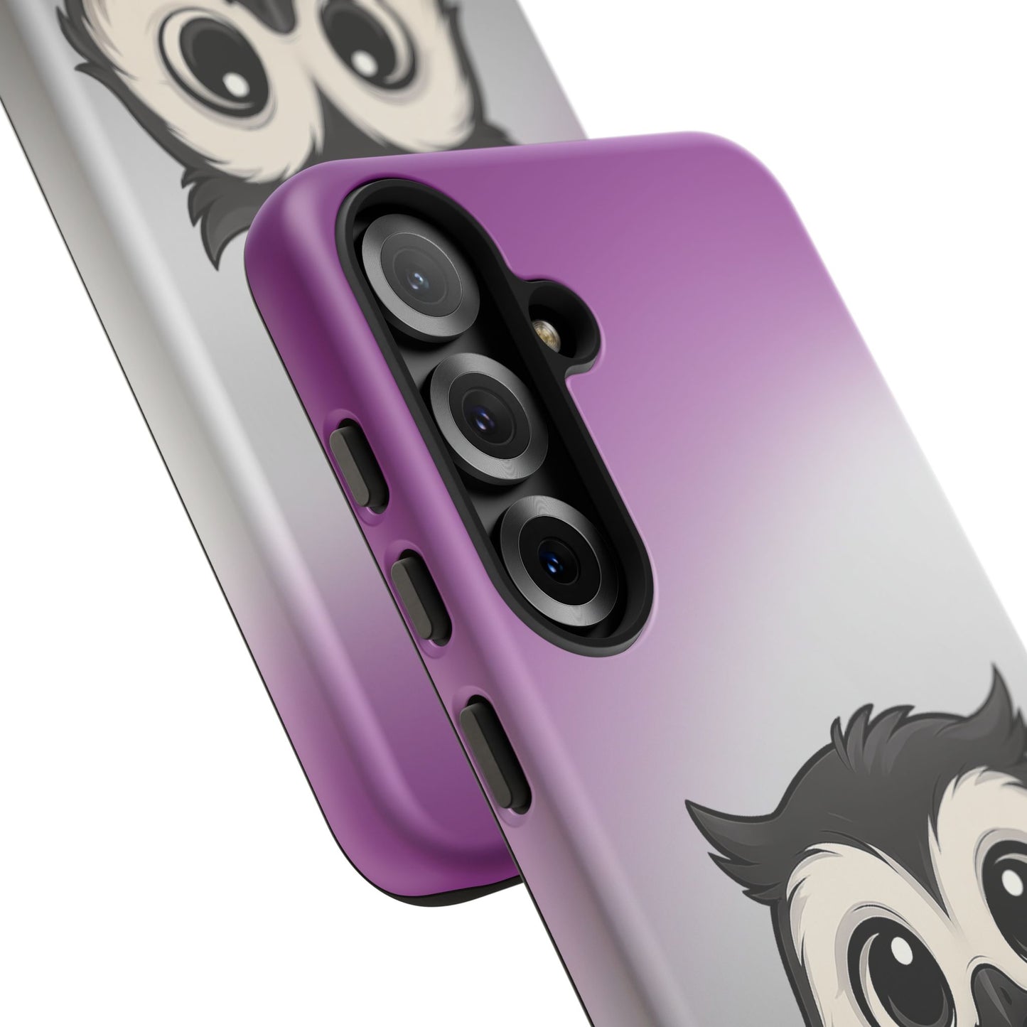 "ace-wise" – asexual pride owl android tough phone case