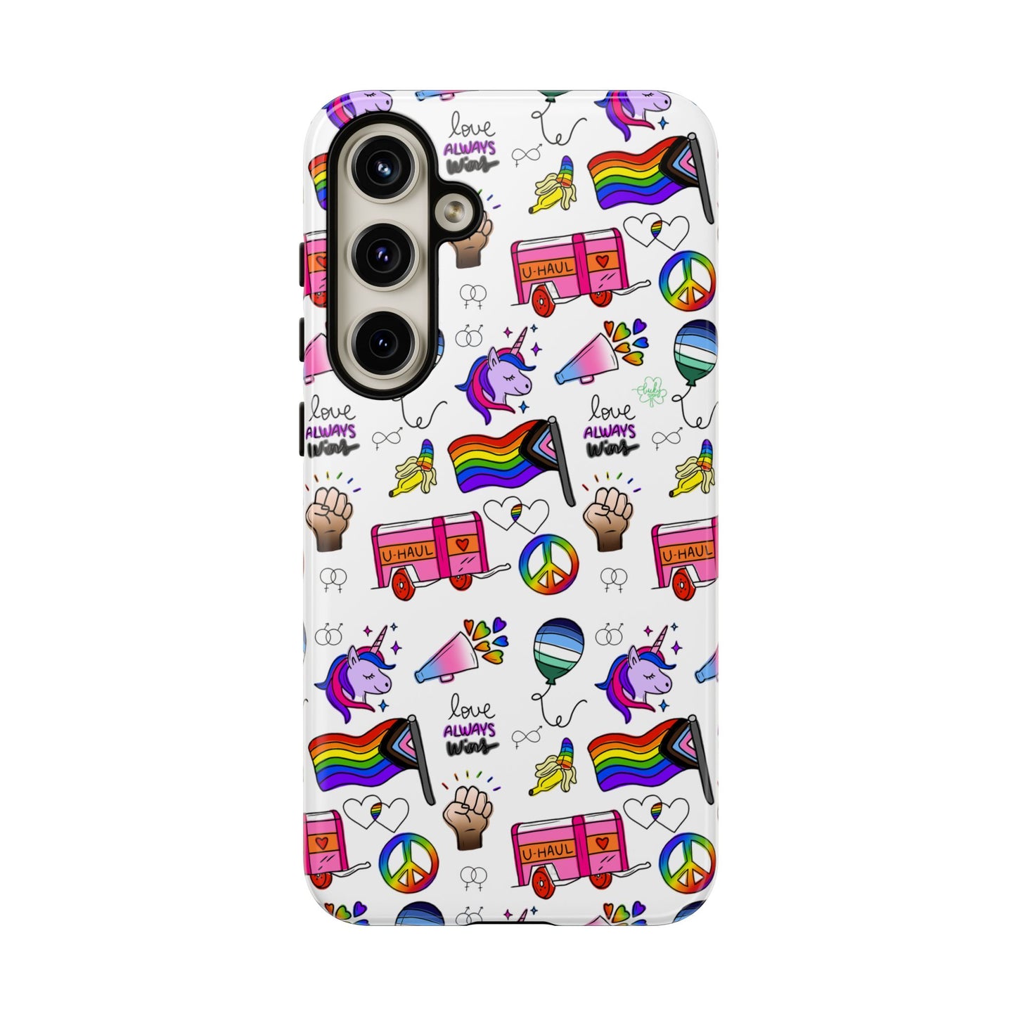 "identity mix" lgbtqia+ collage android tough phone case