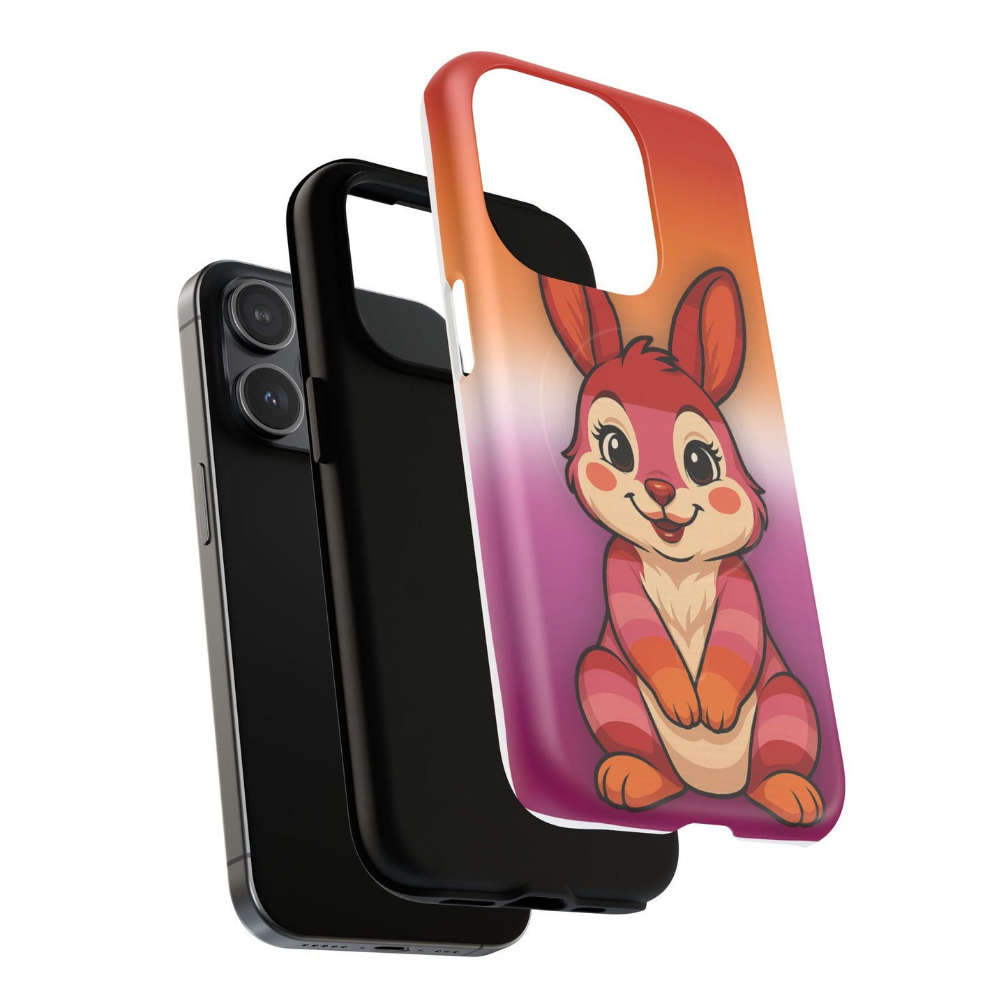 "hare to slay" – lesbian [femme] bunny magsafe® iphone tough case