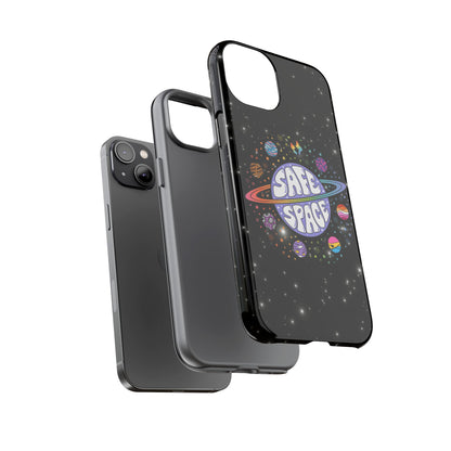 "Safe Space" LGBTQIA+ Pride Galaxy Android Tough Phone Case