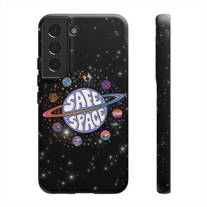 "Safe Space" LGBTQIA+ Pride Galaxy Android Tough Phone Case