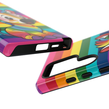 "Zee the O.G." – Original Rainbow Pride Zebra Android Tough Phone Case
