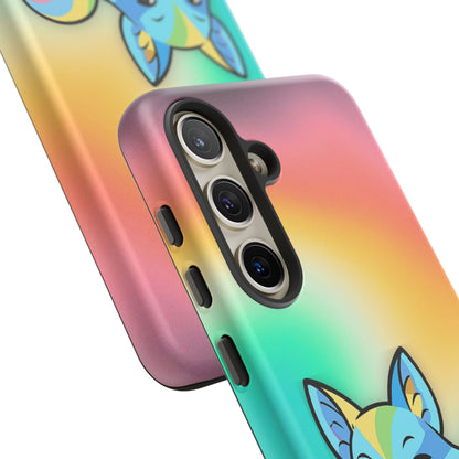 "Queer as a Fox" – Queer Pride Fox Android Tough Phone Case
