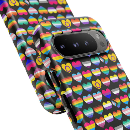 “Heart of Diversity" – Bold Edition – Android Tough Phone Case