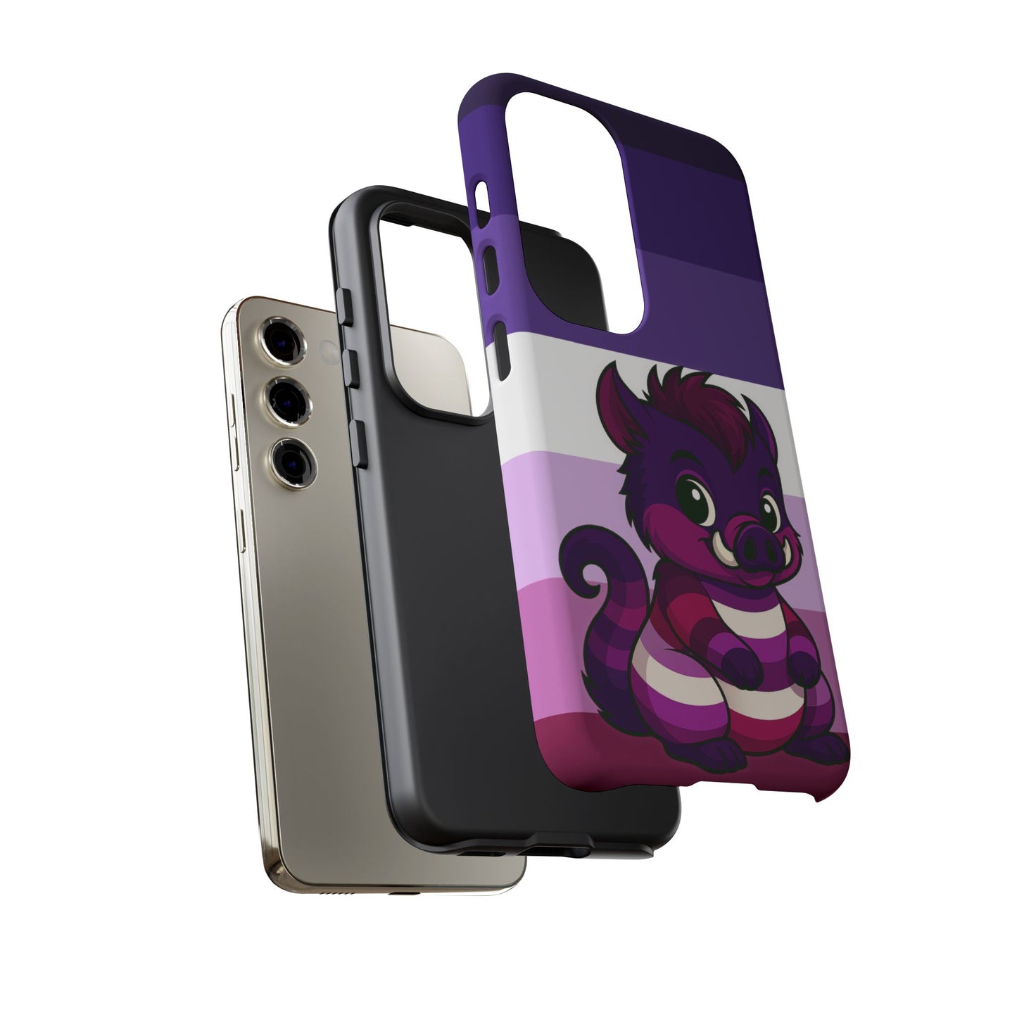 “butch boareal” – butch [stud] pride boar android tough phone case