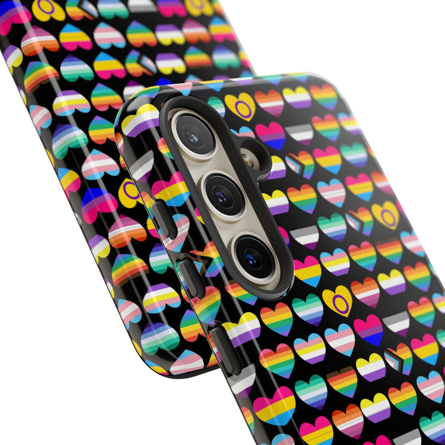 “heart of diversity" – bold edition – android tough phone case