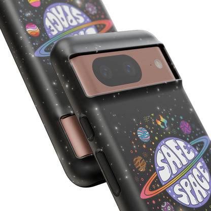 "Safe Space" LGBTQIA+ Pride Galaxy Android Tough Phone Case